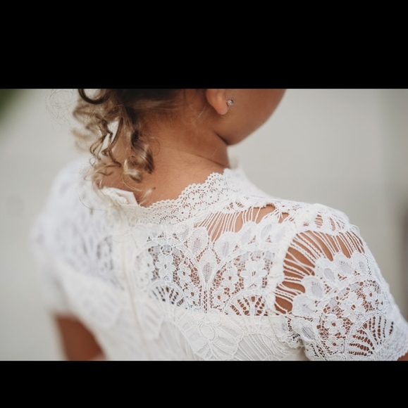 Flower Girl Dress - Size 12 - Picture 3 of 7